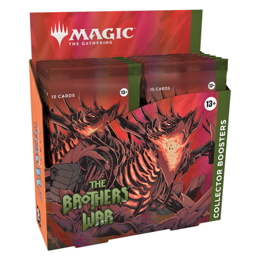 Magic: The Gathering The Brothers’ War Collector Booster Box | 12 Packs (180 Magic Cards) - Wizards Of The Coast