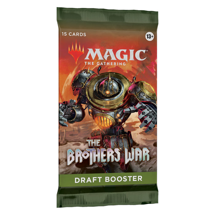 Magic: The Gathering The Brothers’ War Draft Booster | 15 Magic Cards - Wizards Of The Coast