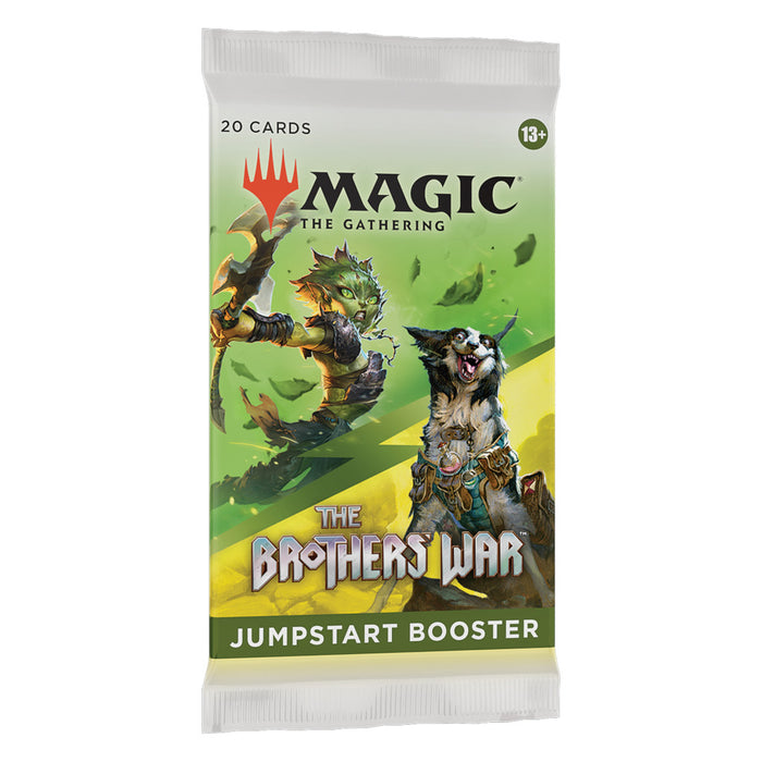 Magic: The Gathering The Brothers' War Jumpstart Booster | 20 Magic Ca Magic: The Gathering The Brothers' War Jumpstart Booster | 20 Magic Ca