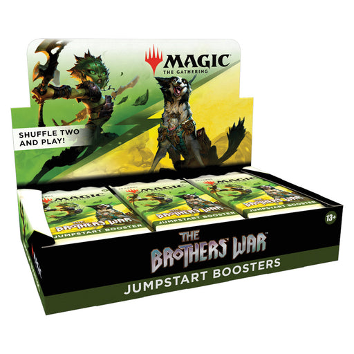 Magic: The Gathering The Brothers’ War Jumpstart Booster Box | 18 Packs (360 Magic Cards) - Wizards Of The Coast