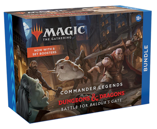 Magic: The Gathering Commander Legends: Battle for Baldur’s Gate Bundle | 8 Set Boosters + Accessories - Wizards Of The Coast