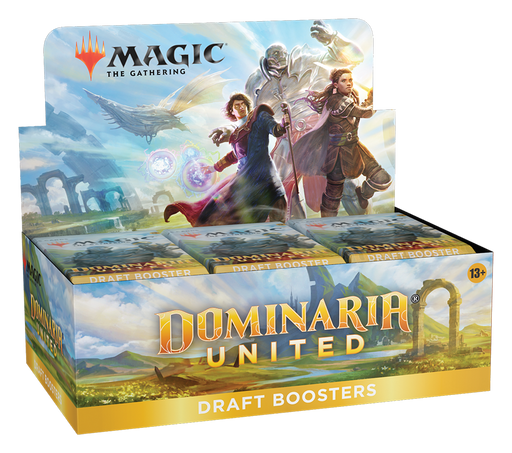 Magic: The Gathering Dominaria United Draft Booster Box | 36 Packs + Box Topper Card (541 Magic Cards) - Wizards Of The Coast