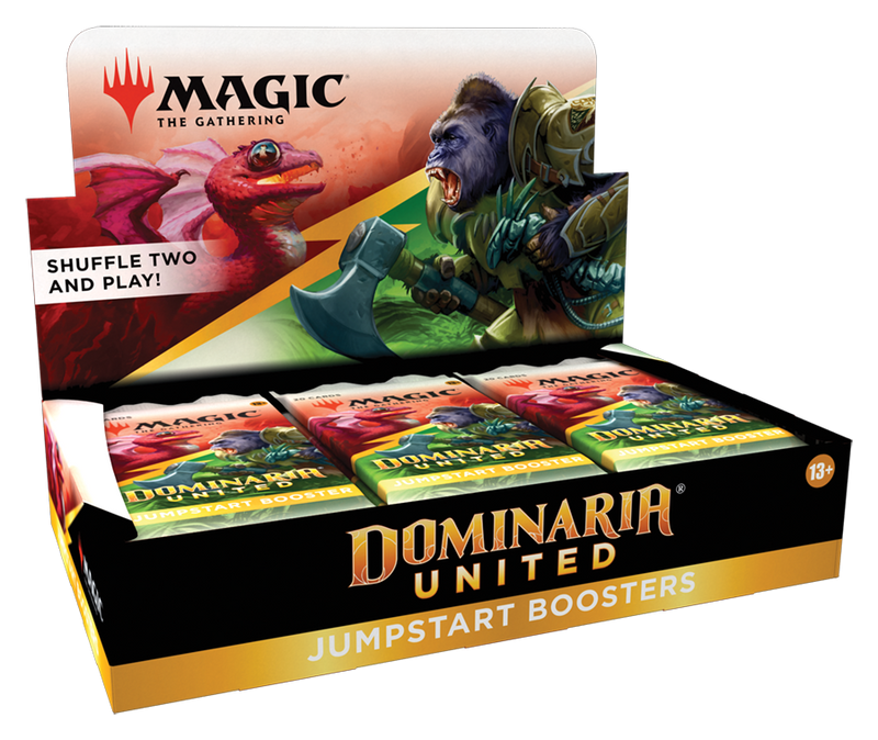 Magic: The Gathering Dominaria United Jumpstart Booster Box | 18 Packs (360 Magic Cards) - Wizards Of The Coast
