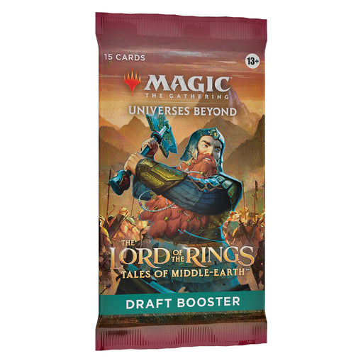 Magic: The Gathering The Lord of the Rings: Tales of Middle-earth Draft Booster | 15 Magic Cards - Wizards Of The Coast