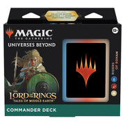 Magic: The Gathering The Lord of the Rings: Tales of Middle-earth Commander Deck - (100-Card Deck, 2-Card Collector Booster Sample Pack + Accessories) - Wizards Of The Coast