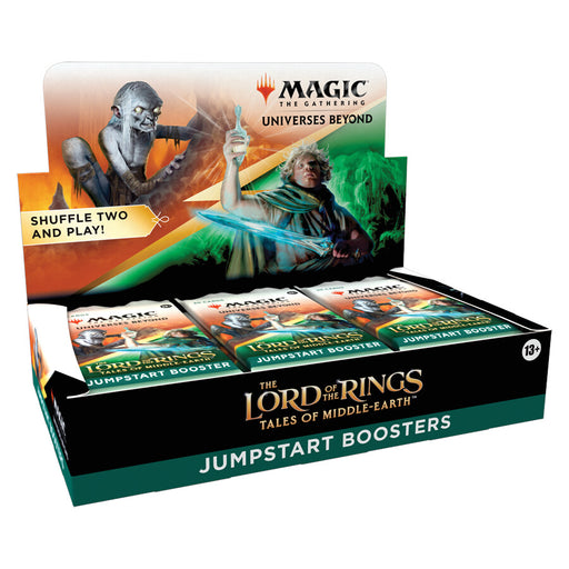 Magic: The Gathering The Lord of the Rings: Tales of Middle-earth Jumpstart Booster Box (18 Packs) - 2-Player Card Game - Wizards Of The Coast