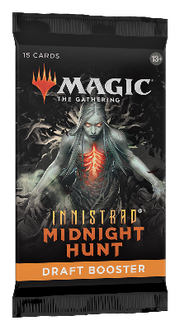 Magic: The Gathering Innistrad Midnight Hunt Draft Booster - Wizards Of The Coast