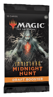 Magic: The Gathering Innistrad Midnight Hunt Draft Booster - Wizards Of The Coast