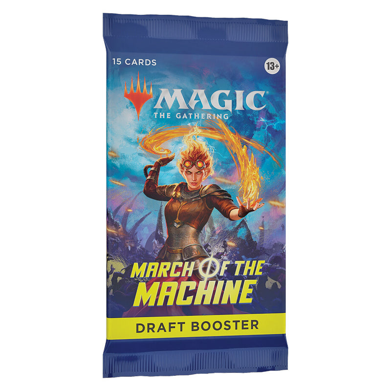 Magic: The Gathering March of the Machine Draft Booster | 15 Magic Cards