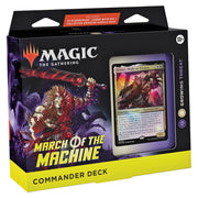 Magic: The Gathering March of the Machine Commander Deck + Collector Booster Sample Pack - Wizards Of The Coast