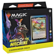 Magic: The Gathering March of the Machine Commander Deck + Collector Booster Sample Pack - Wizards Of The Coast