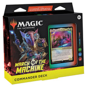 Magic: The Gathering March of the Machine Commander Deck + Collector Booster Sample Pack - Wizards Of The Coast