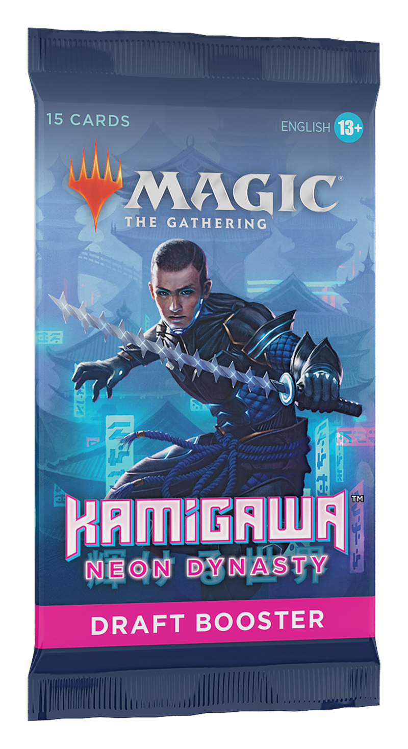 Magic: The Gathering Kamigawa: Neon Dynasty Draft Booster - Wizards Of The Coast