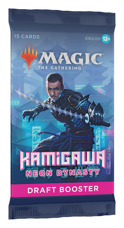 Magic: The Gathering Kamigawa: Neon Dynasty Draft Booster - Wizards Of The Coast