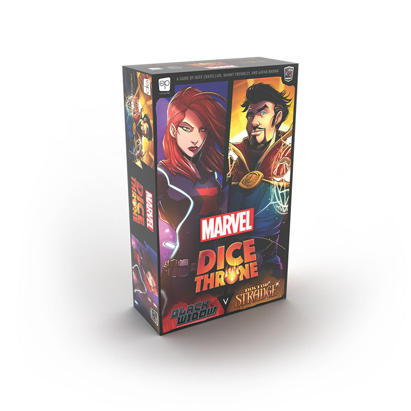 Dice Throne - Marvel - Black Widow vs Doctor Strange - Roxley Games