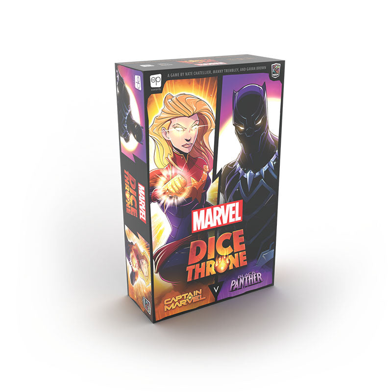 Captain Marvel vs Black Panther - Marvel Dice Throne - Roxley Games