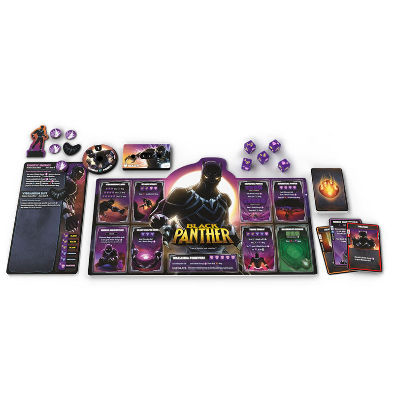 Captain Marvel vs Black Panther - Marvel Dice Throne - Roxley Games