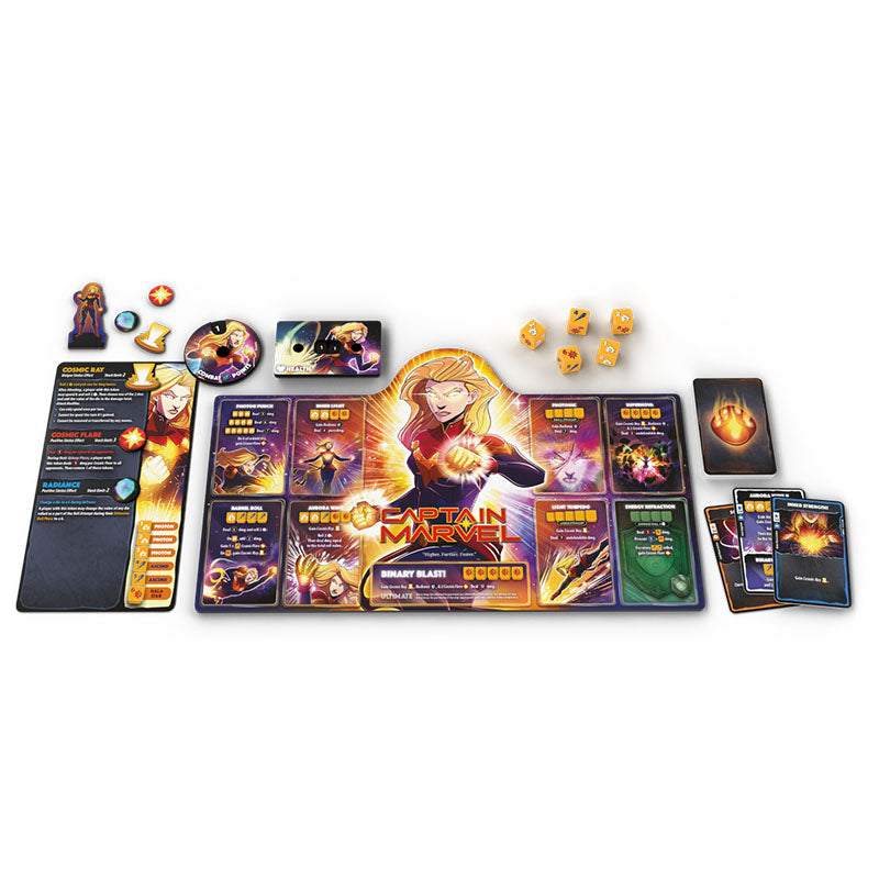 Captain Marvel vs Black Panther - Marvel Dice Throne - Roxley Games