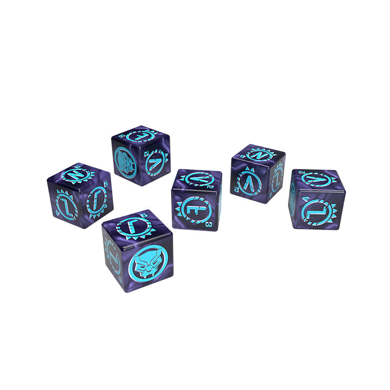 Marvel Black Panther Premium Dice Set - USAopoly