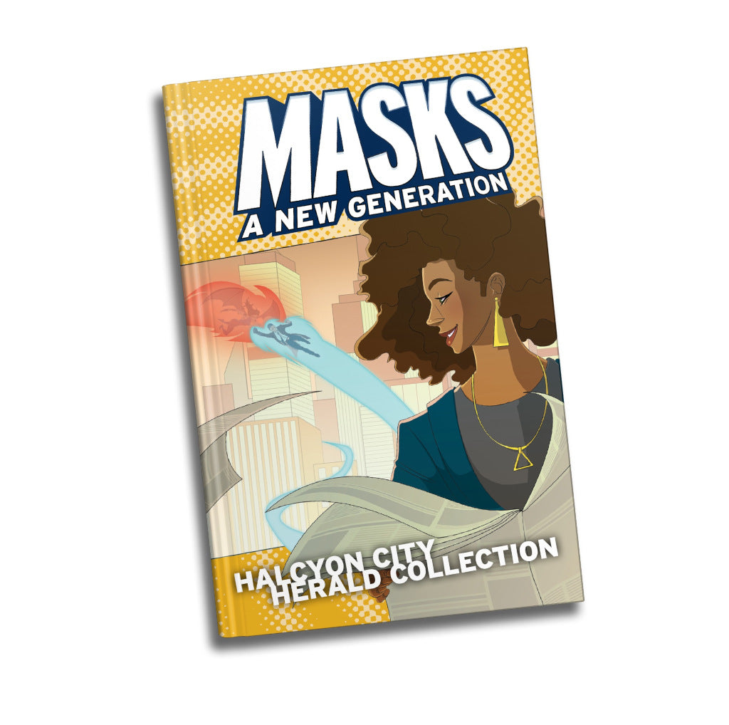 Masks: Halcyon City Herald Collection Softcover — Athena Games Ltd