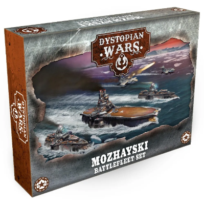 Mozhayski Battlefleet Set: Dystopian Wars - Warcradle Studios