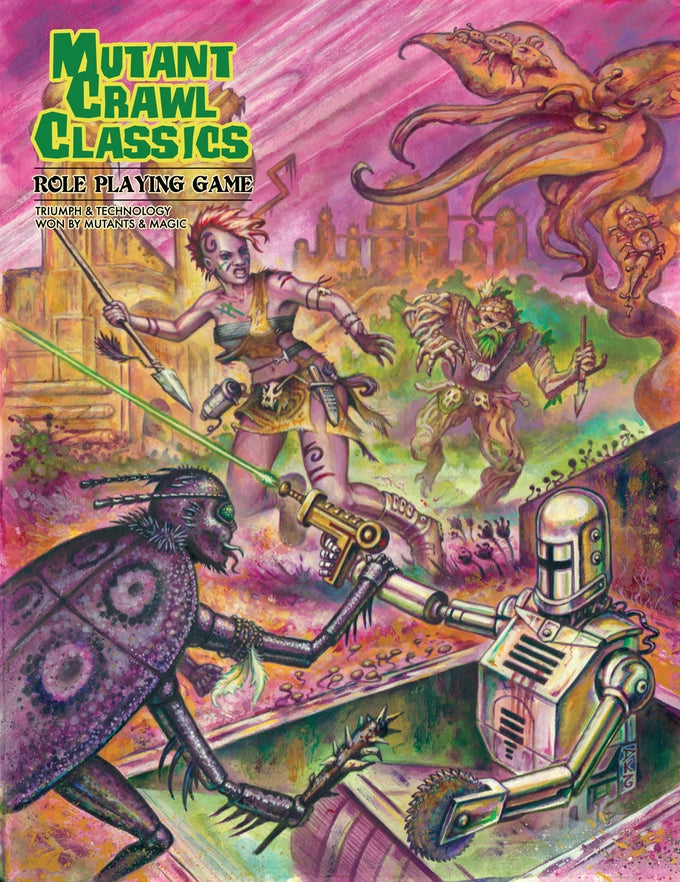 Mutant Crawl Classics Roleplaying Game - Goodman Games