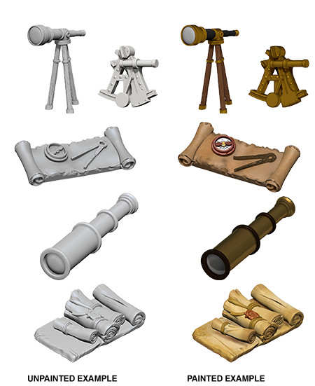 WizKids Deep Cuts Unpainted Miniatures: Navigator's Pack - Wizkids