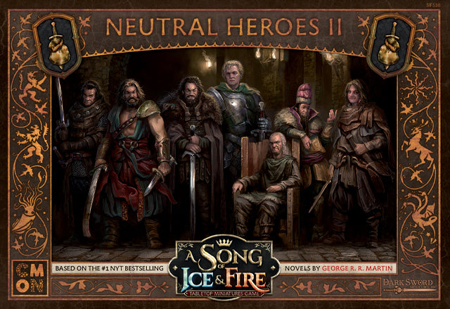 A Song of Ice & Fire: Neutral Heroes Box 2 - CMON