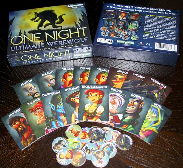 One Night Ultimate Werewolf - Bezier Games