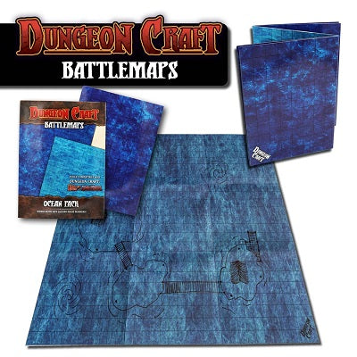 Dungeon Craft Battle Map: Ocean - 1985 Games