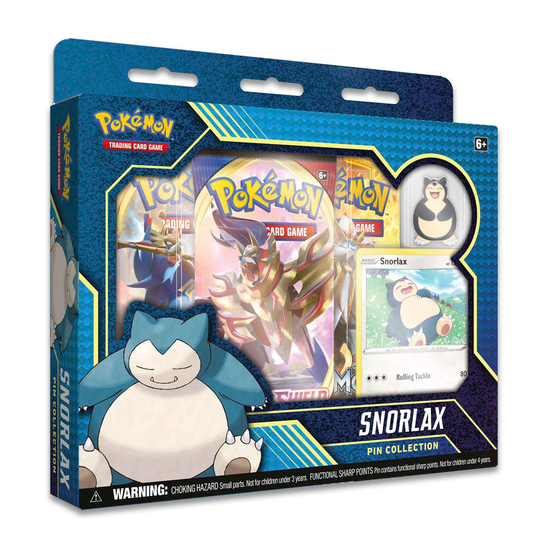 Pokemon Snorlax and Morpeko Pin Collection - Pokemon