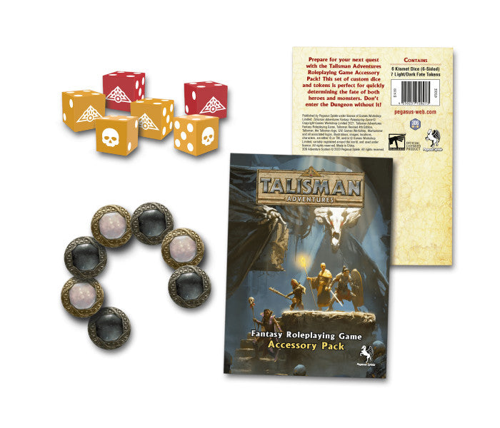 Talisman Adventures RPG Accessory Pack - Pegasus Spiele