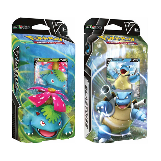Pokémon V Battle Deck - Venusaur V or Blastoise V - Pokemon