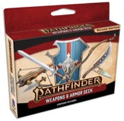 Pathfinder 2nd Ed Weapons & Armor Deck - Paizo