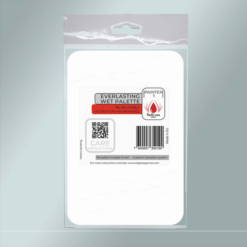Painter v1 Reusable Membranes for Everlasting Wet Palette - Redgrass Games
