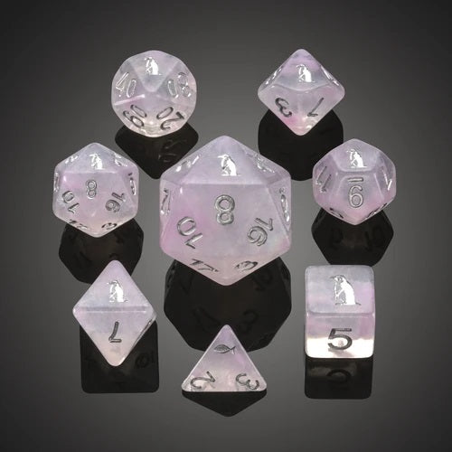Set of 8 'Spirit Of' Penguin RPG Dice - Critit