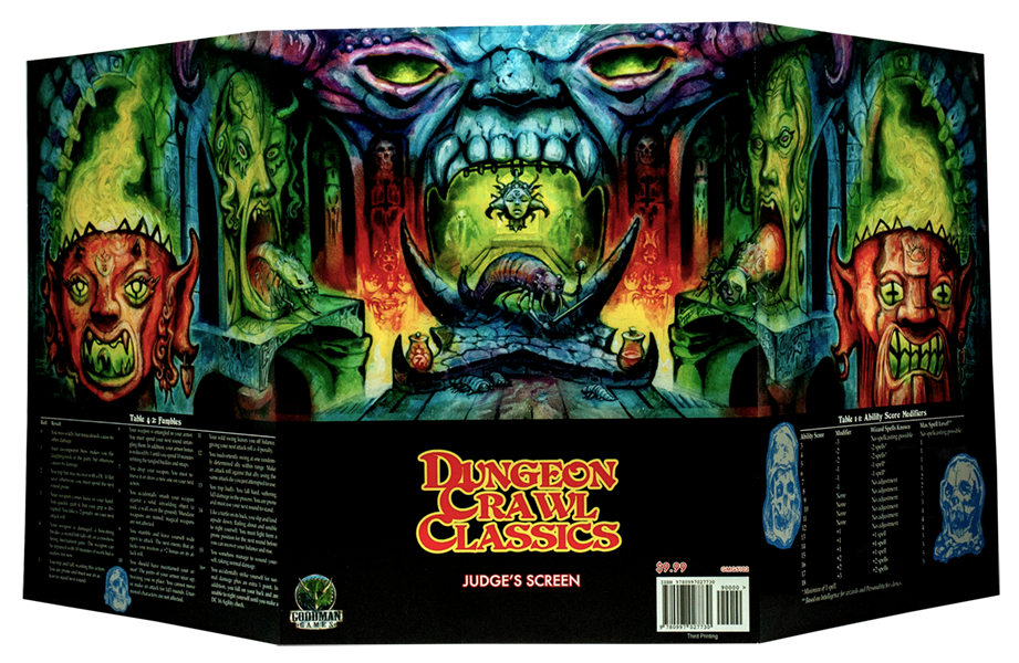Dungeon Crawl Classics RPG: Judges Screen — Athena Games Ltd