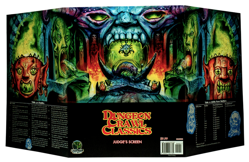 Dungeon Crawl Classics RPG: Judges Screen - Goodman Games