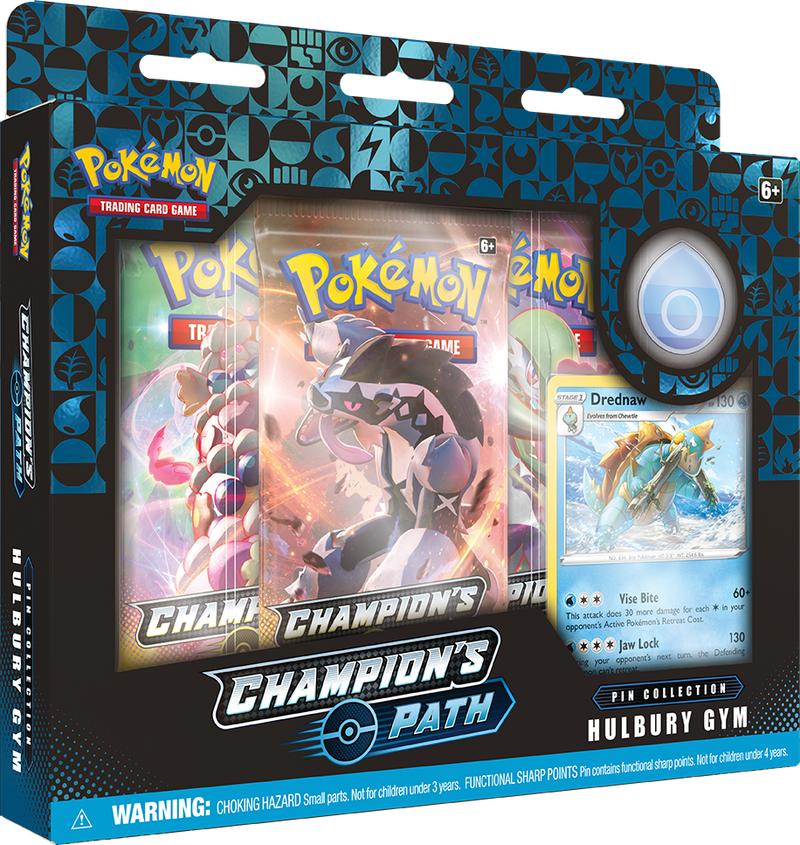 Pokemon Champion's Path Pin Collection - Turffield, Hulbury and Motostoke Gyms - Pokemon