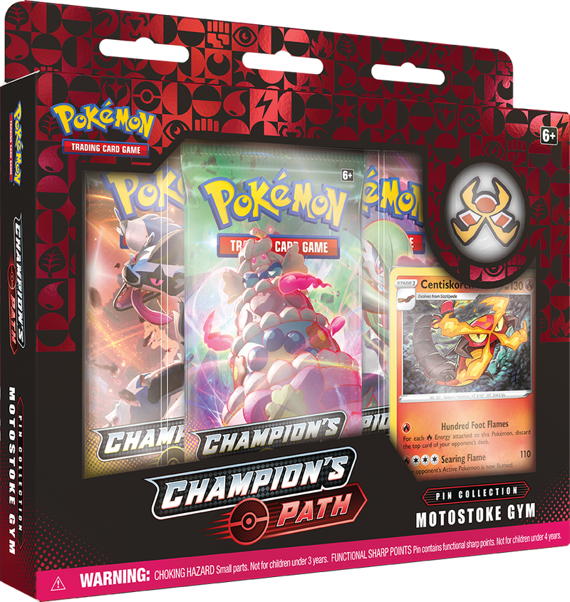 Pokemon Champion's Path Pin Collection - Turffield, Hulbury and Motostoke Gyms - Pokemon