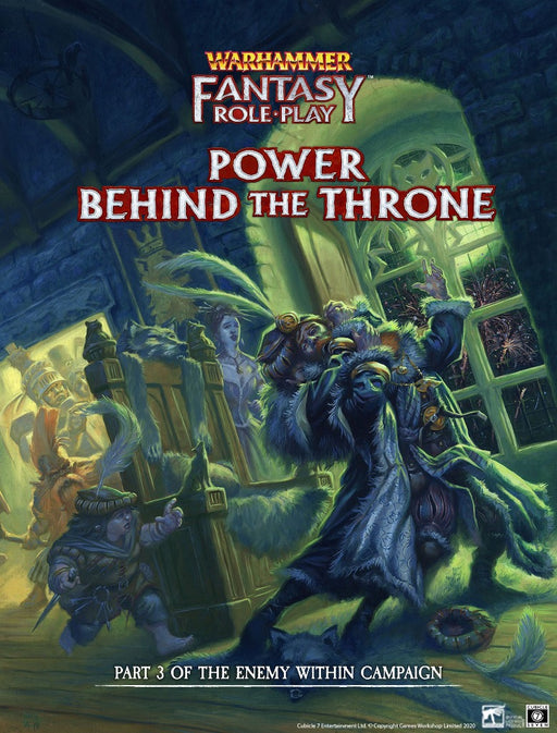 Power Behind the Throne - Enemy Within Campaign Director's Cut Volume 3 - Warhammer Fantasy Roleplay Fourth Edition - Cubicle 7