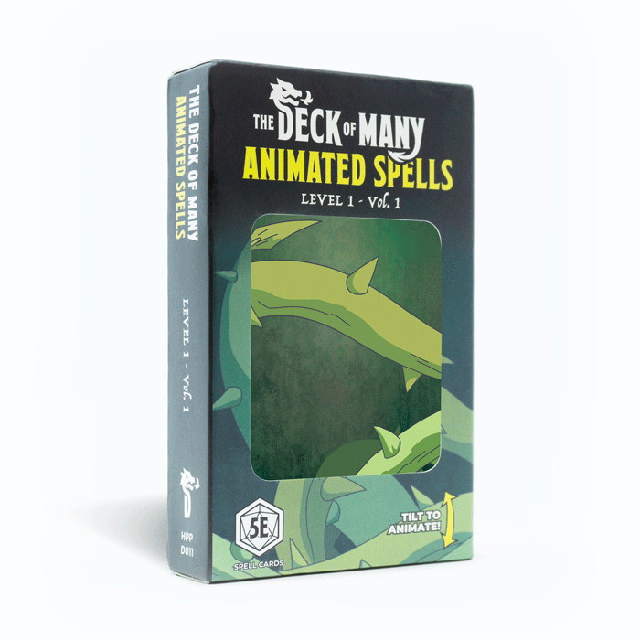 Animated Spells Deck: Level 1 Volume 1 - Hit Point Press