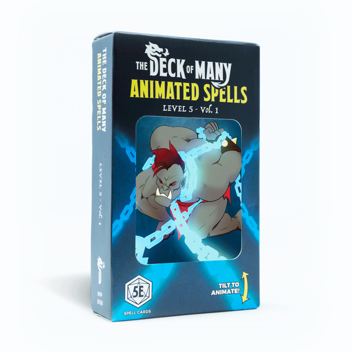 Animated Spells Deck: Level 5 Volume 1 - Hit Point Press