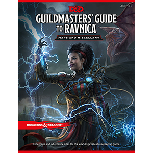 D&D Guildmasters' Guide to Ravnica Maps and Miscellany - Wizards Of The Coast