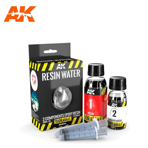 Resin Water 2-Components Epoxy Resin - 180ml - AK Interactive