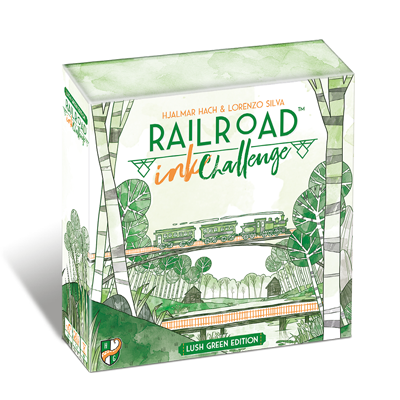 Railroad Ink Challenge - Lush Green Edition - Horrible Guild