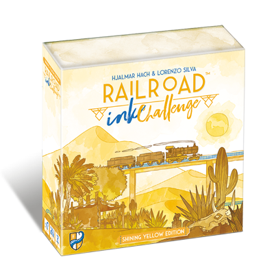 Railroad Ink Challenge - Shining Yellow Edition - Horrible Guild
