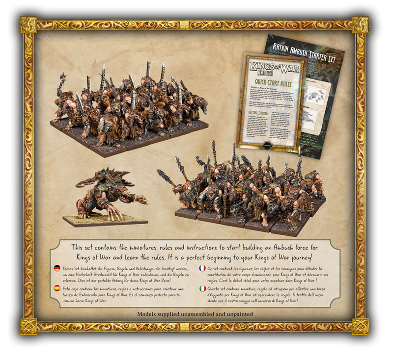 Ratkin Ambush Starter Set - Kings of War