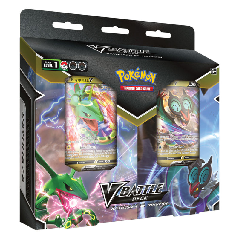 Pokemon TCG: Rayquaza V vs Noivern V Battle Deck Bundle - Pokemon