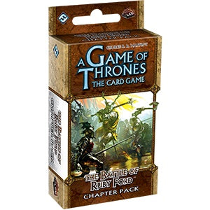 Game Of Thrones LCG 1st Edition -  The Battle of Ruby Ford - Fantasy Flight Games